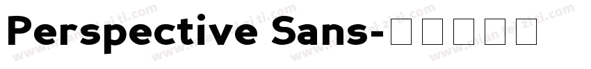 Perspective Sans字体转换